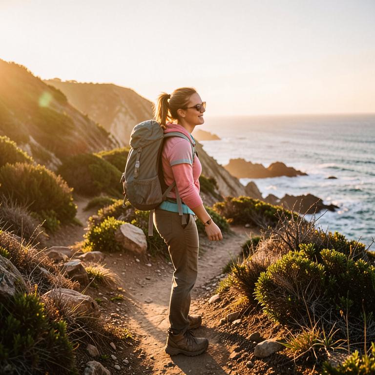Coastal trail, somewhere north of the city.